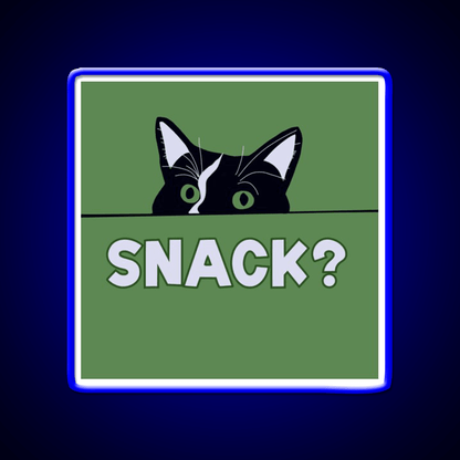 Cat Snack Food Led Neon Sign Rgb Color - Shineneon