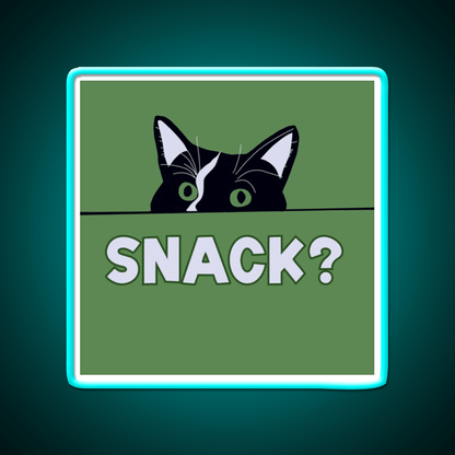 Cat Snack Food Led Neon Sign Rgb Color - Shineneon