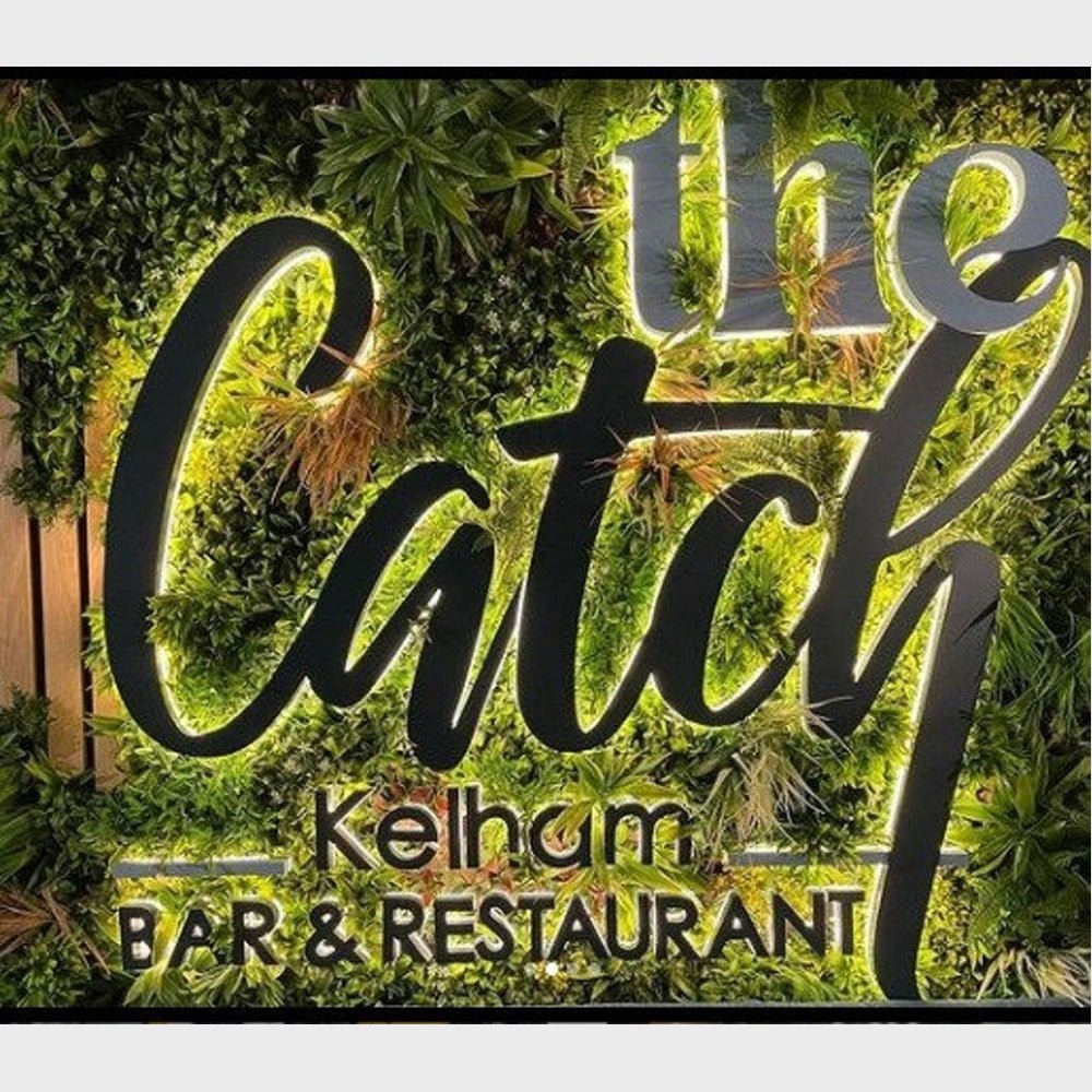 Catch Keham Bar Restaurant 3D Backlit Channel Letters Led Light Sign - Shineneon