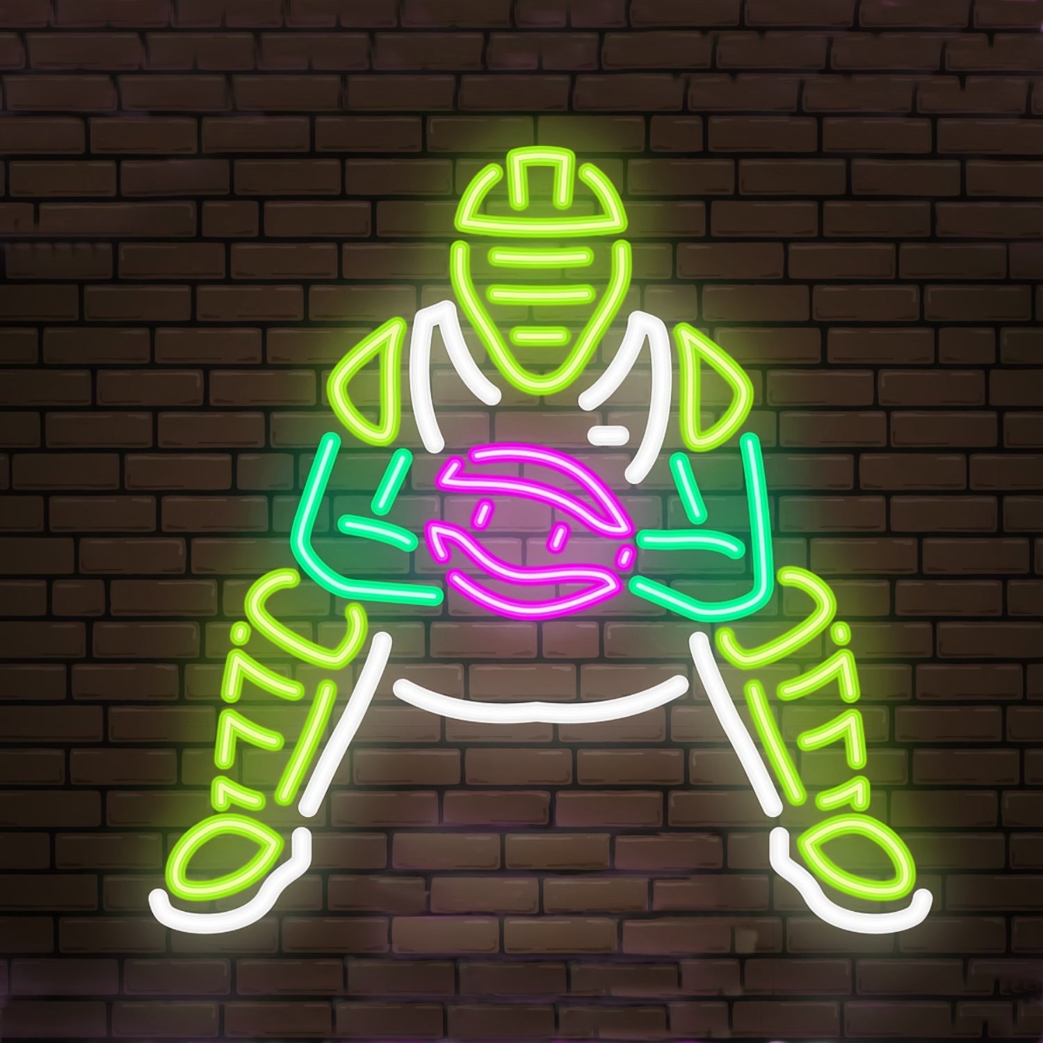 Catch The Spirit American Football Home Led Neon Sign - Shineneon