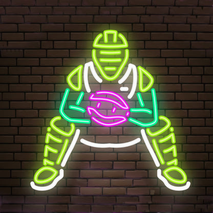 Catch The Spirit American Football Home Led Neon Sign - Shineneon