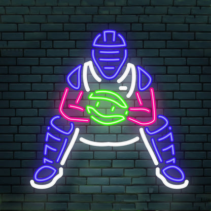 Catch The Spirit American Football Home Led Neon Sign - Shineneon