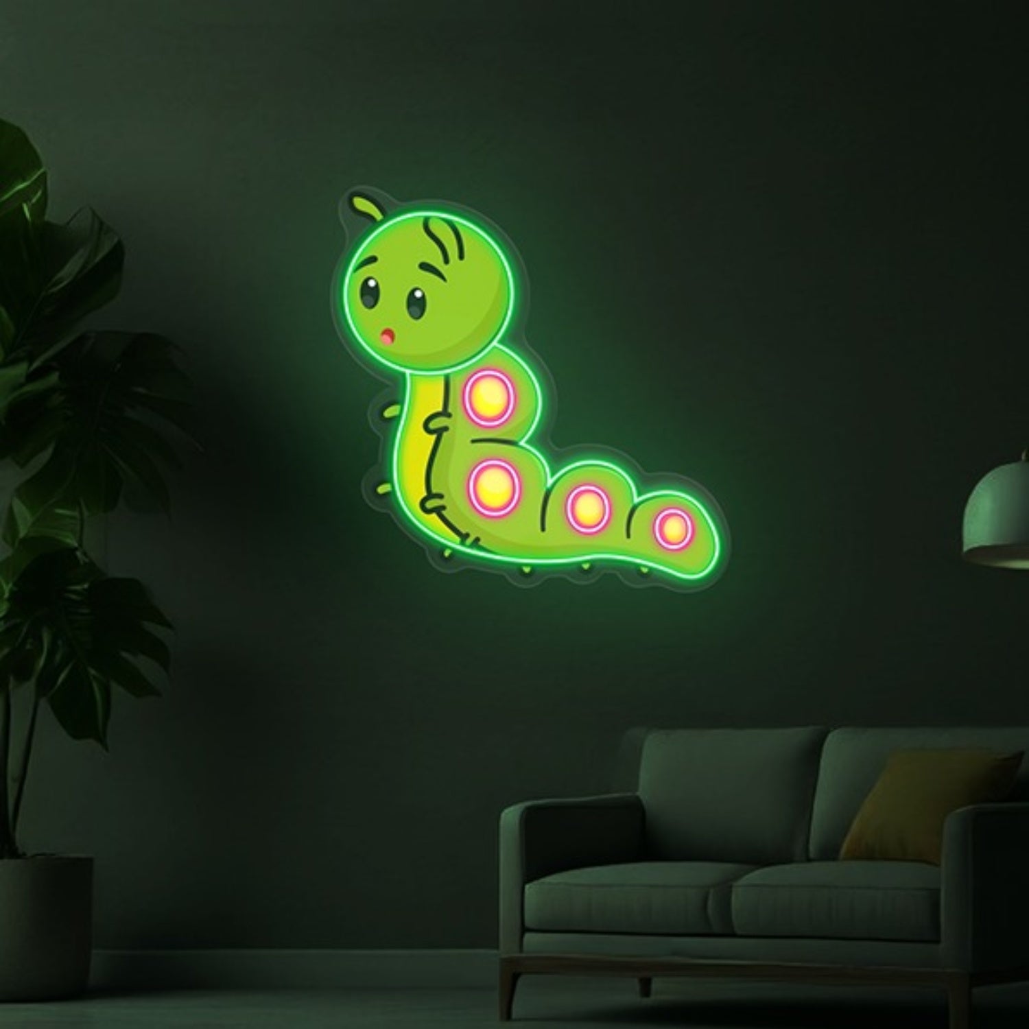 Caterpillar Artwork Led Neon Sign Wall Art Decor | Shineneon