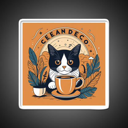 Catnip Over Breakfast Cafe Led Neon Sign Espresso Bar Art Rgb Color