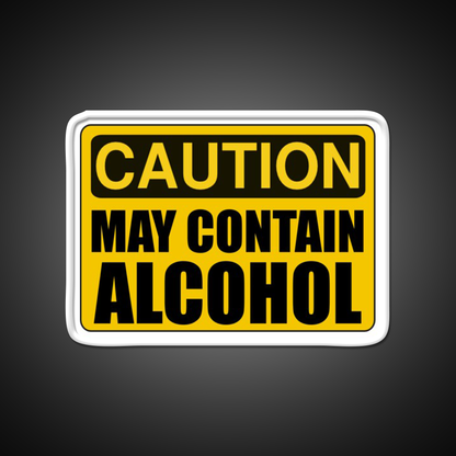 Caution May Contain Alcohol Beer Bar Decor Led Neon Sign Rgb Color - LED neon sign view 11