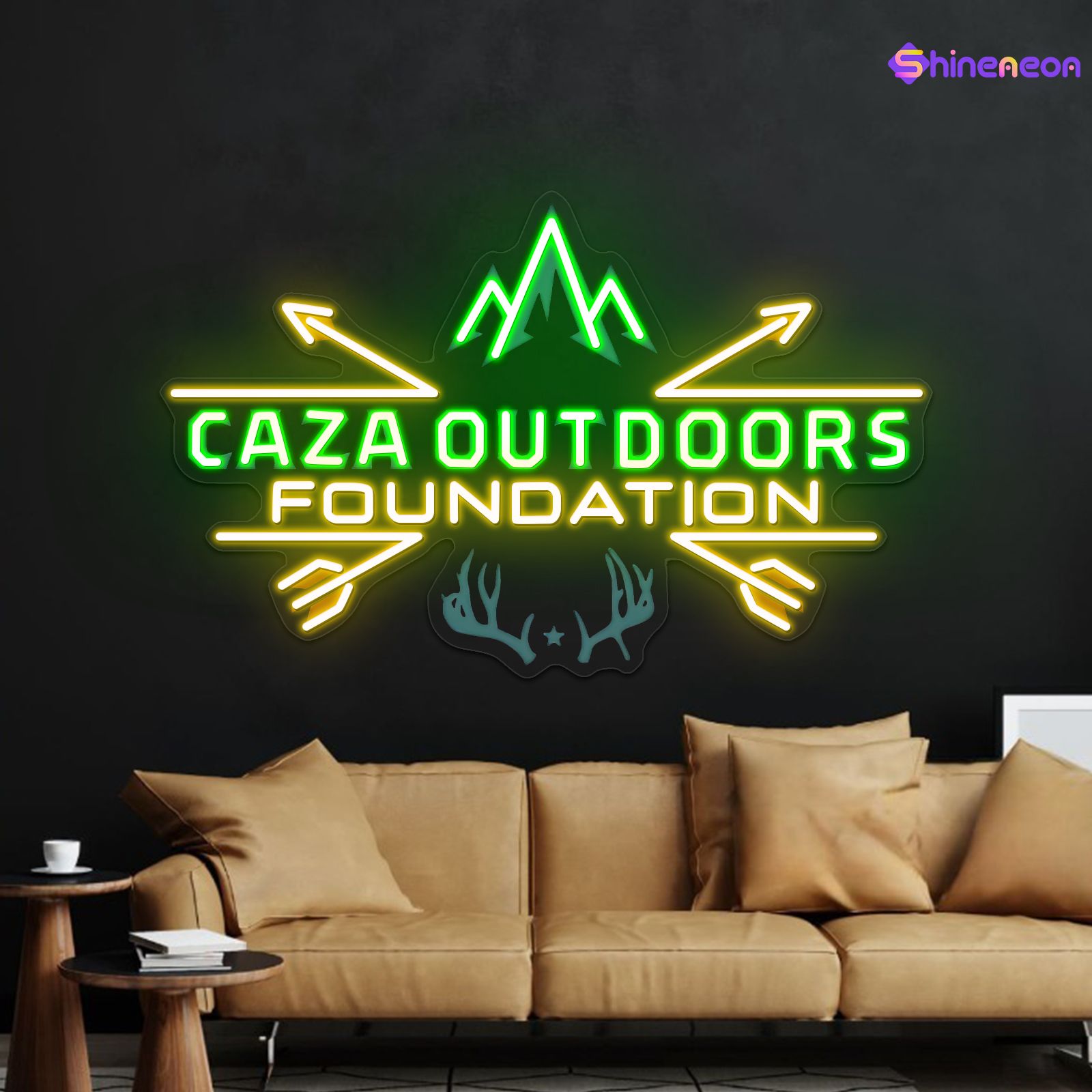 CAZA OUTDOORS FOUNDATION Custom Led Neon Sign - Shineneon