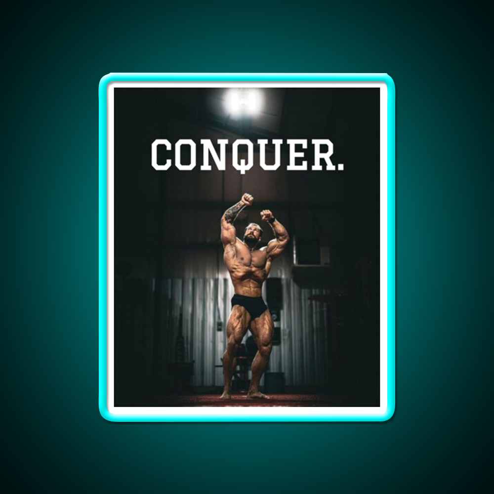 Cbum Bodybuilding Legend Gym Fitness Led Neon Sign Gym Room Sign Rgb Color - Size and dimension reference