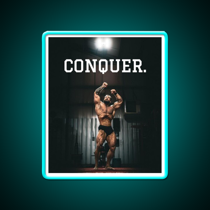 Cbum Bodybuilding Legend Gym Fitness Led Neon Sign Gym Room Sign Rgb Color - Size and dimension reference