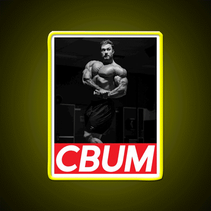 Cbum Bodybuilding Legend Gym Fitness Led Neon Sign Rgb Color - Custom LED neon sign front view