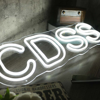 Cdss White Led Neon Sign - Shineneon