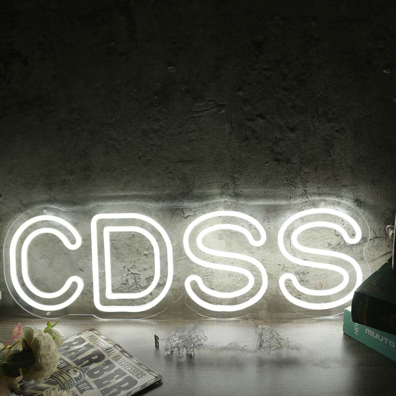 Cdss White Led Neon Sign - Shineneon