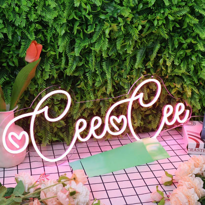 Cee Cee Red Led Neon Sign - Shineneon