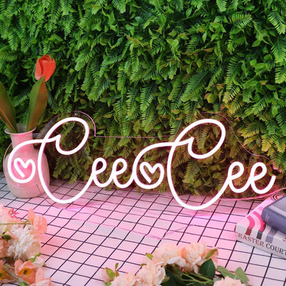 Cee Cee Red Led Neon Sign - Shineneon