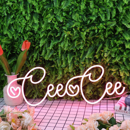 Cee Cee Red Led Neon Sign - Shineneon