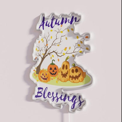 Celebrate Autumn Rgb Led Neon Sign - Shineneon