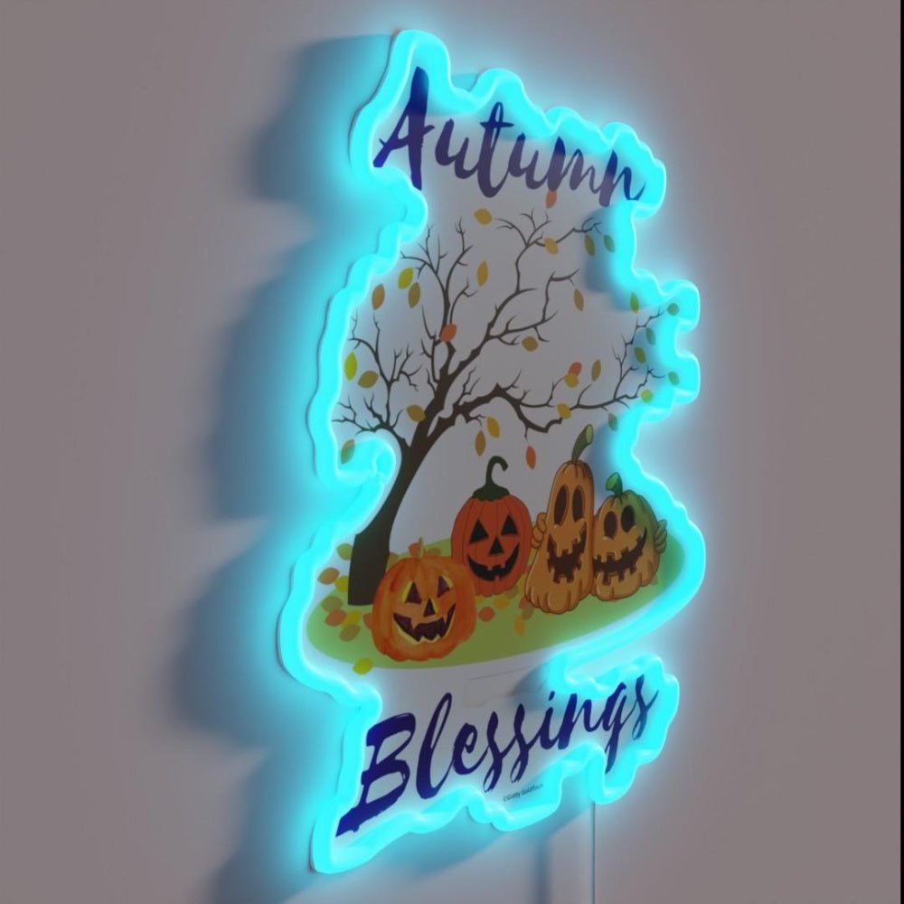 Celebrate Autumn Rgb Led Neon Sign - Shineneon