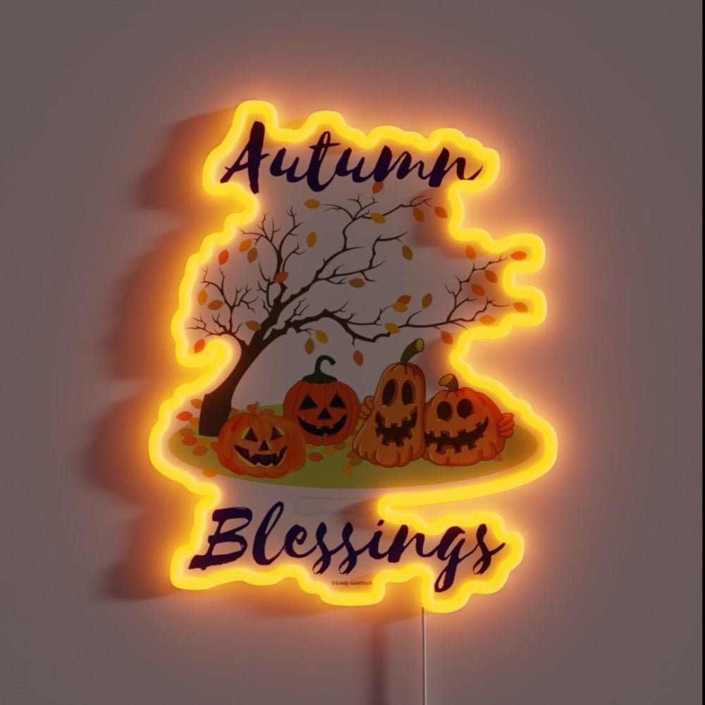 Celebrate Autumn Rgb Led Neon Sign - Shineneon