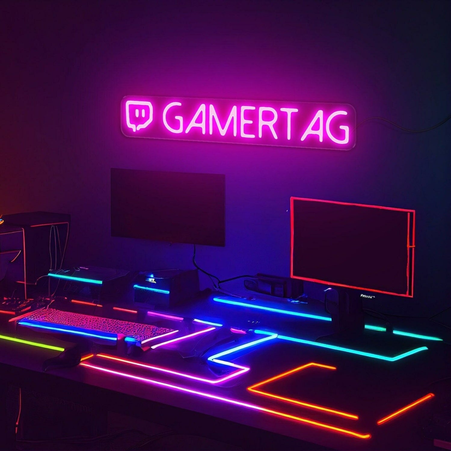 Celebrate In Style Gamertag Led Sign - Shineneon