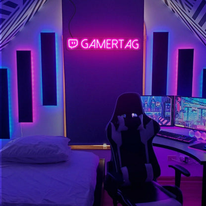 Celebrate In Style Gamertag Led Sign - Shineneon