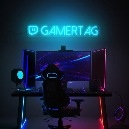 Celebrate In Style Gamertag Led Sign - Shineneon