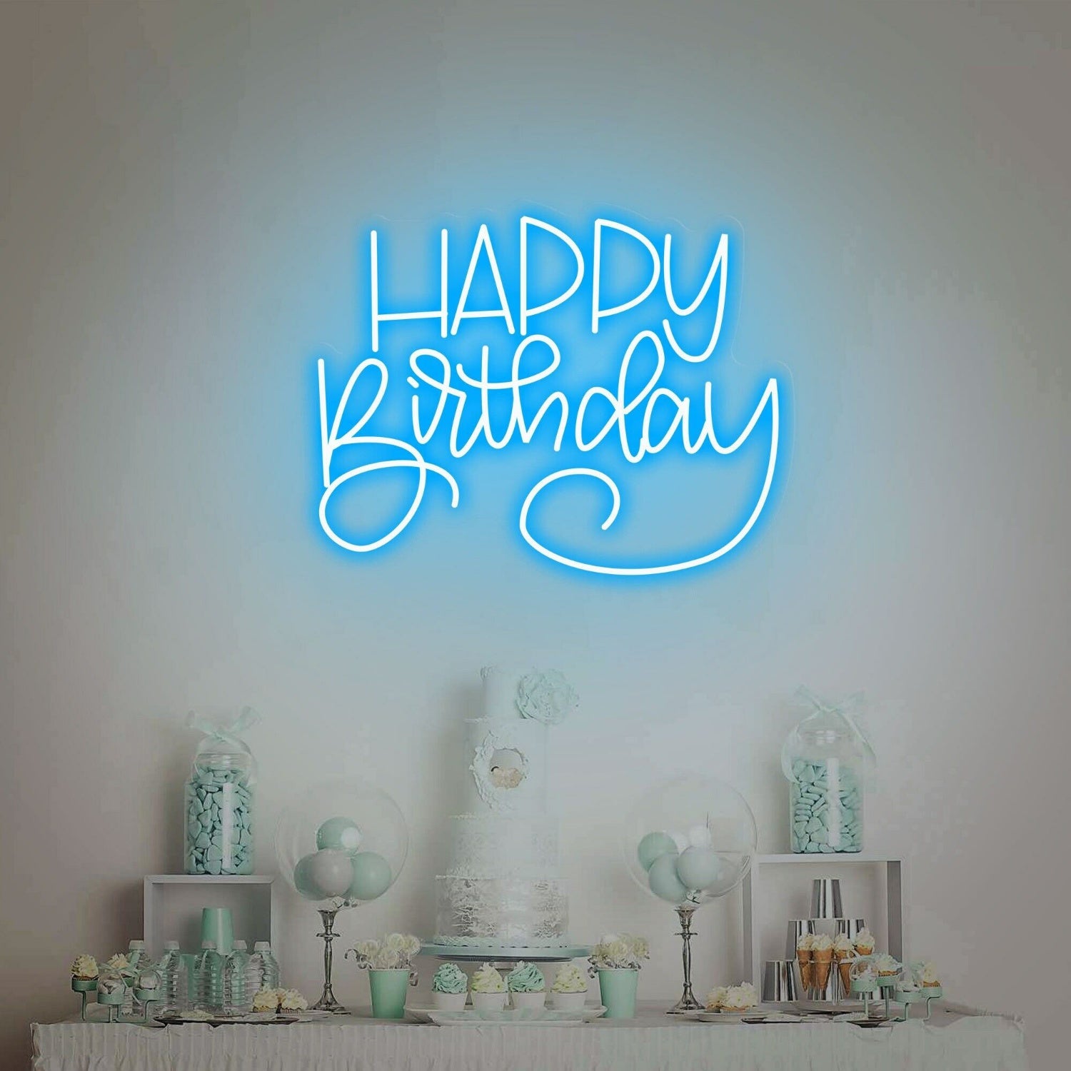 Celebrate In Style Happy Birthday Led Neon Sign | Shineneon