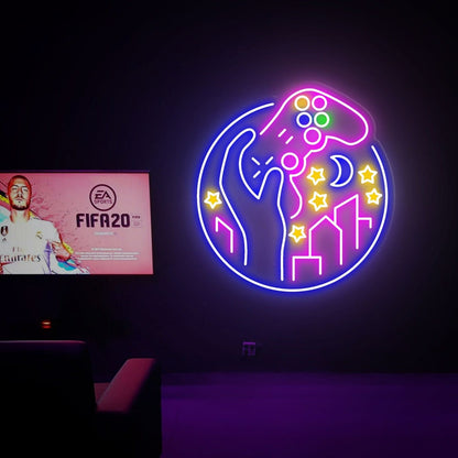 Celebrate In Style With Game Room Wall Decorations - Shineneon