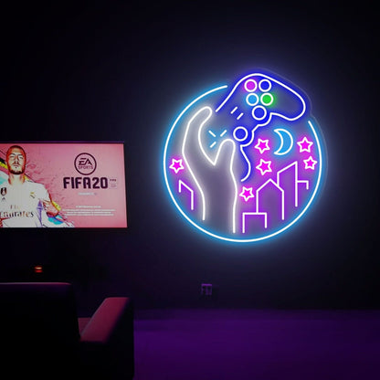 Celebrate In Style With Game Room Wall Decorations - Shineneon