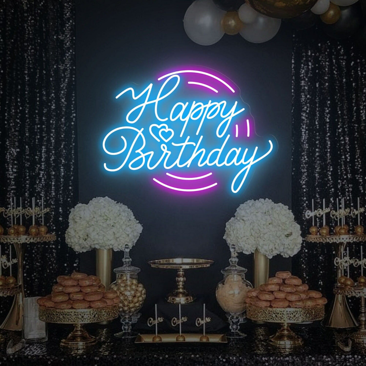 Celebrate In Style With The Vibrant Happy Birthday Neon Sign | Shineneon