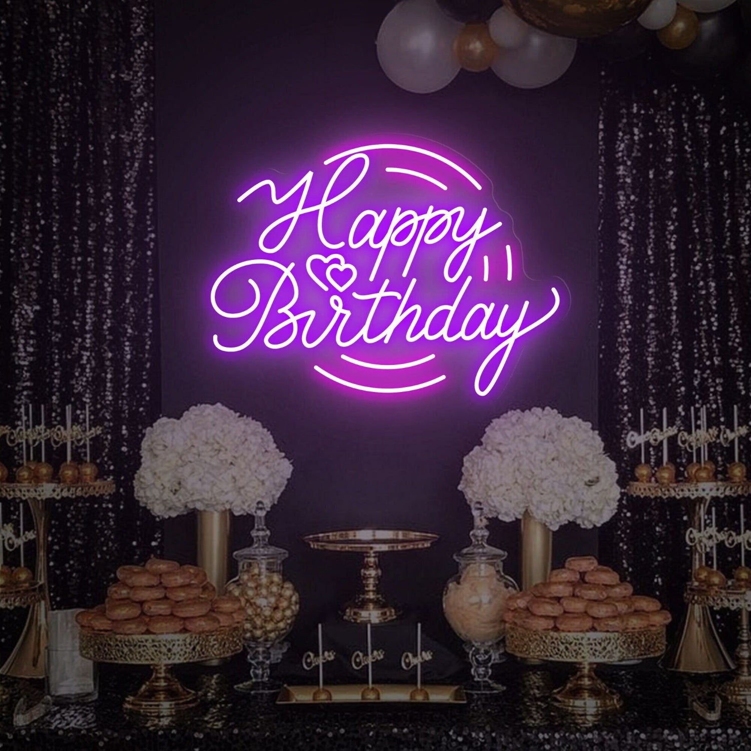 Celebrate In Style With The Vibrant Happy Birthday Neon Sign | Shineneon