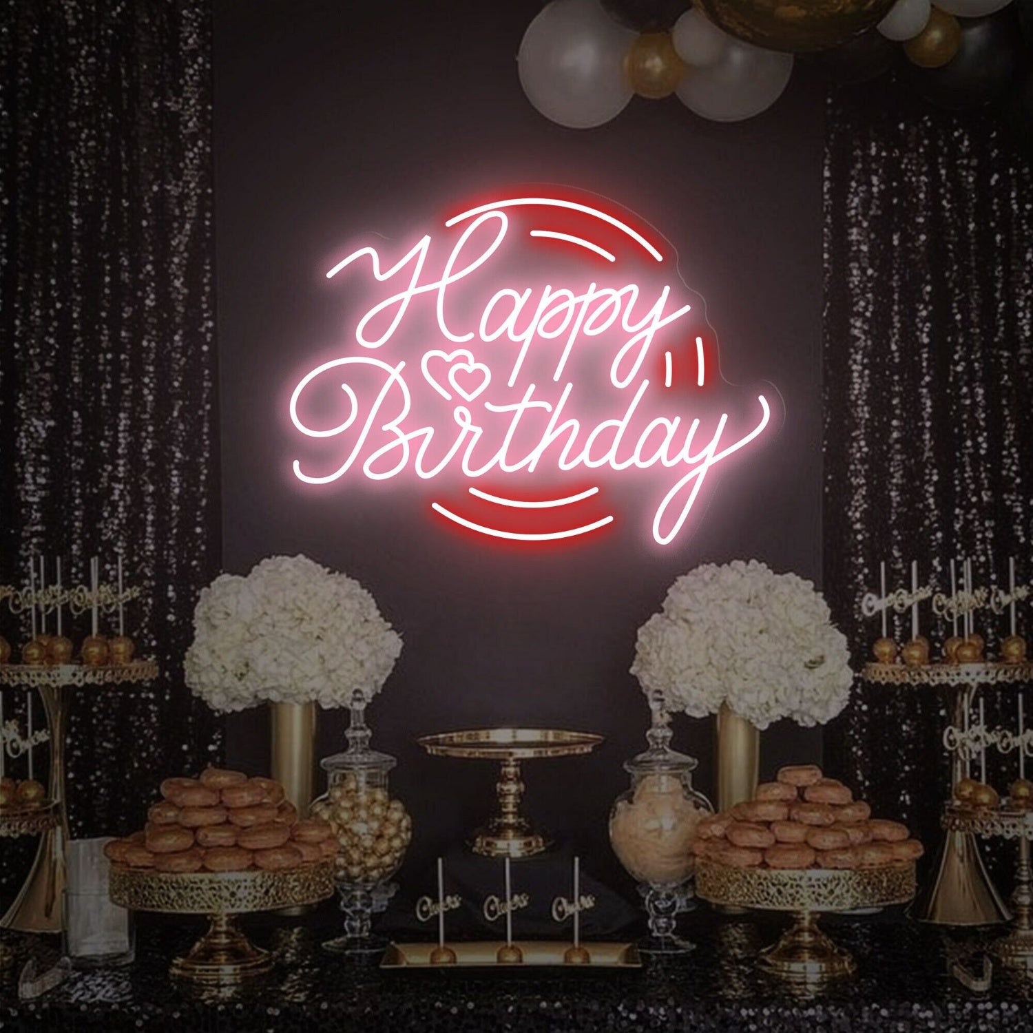 Celebrate In Style With The Vibrant Happy Birthday Neon Sign | Shineneon
