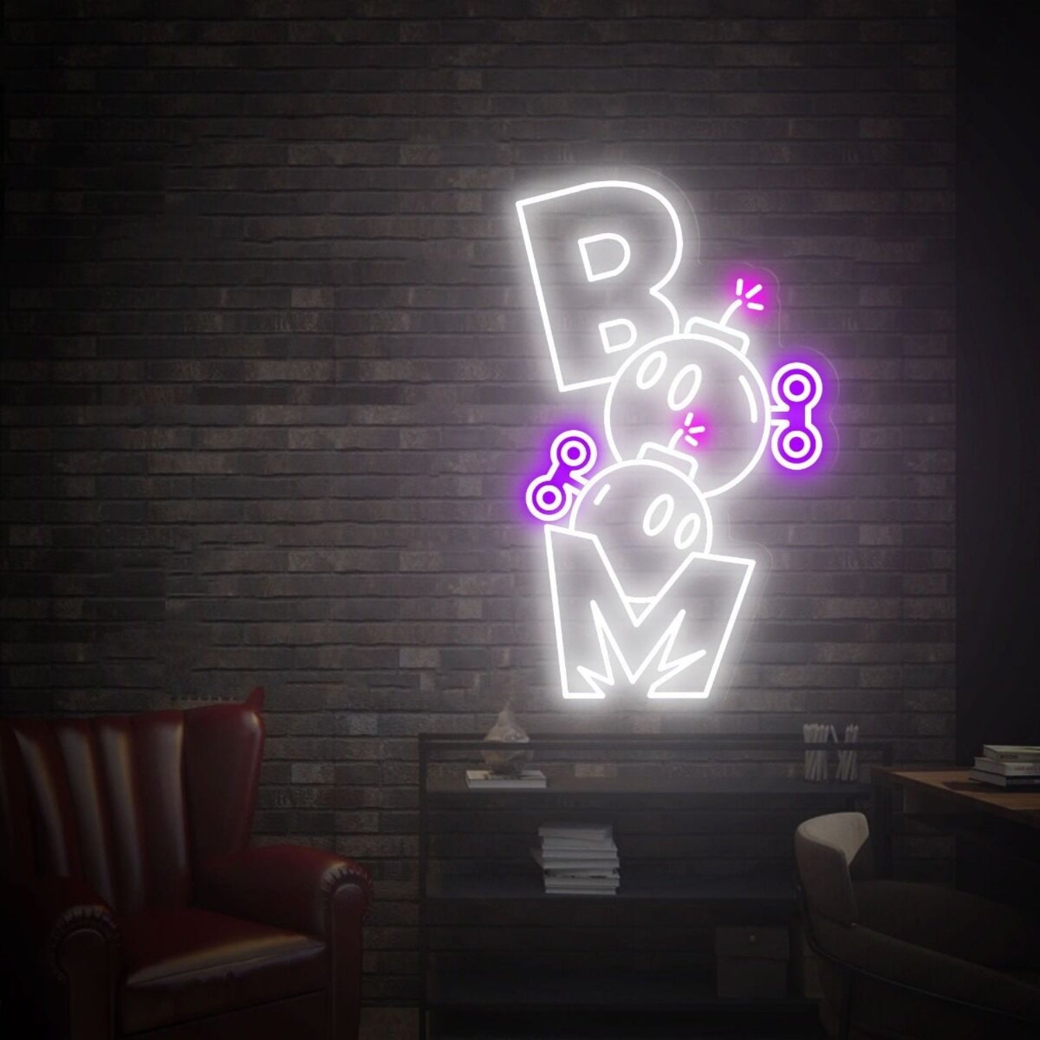 Celebrations And Spaces Boom Led Neon Sign | Shineneon