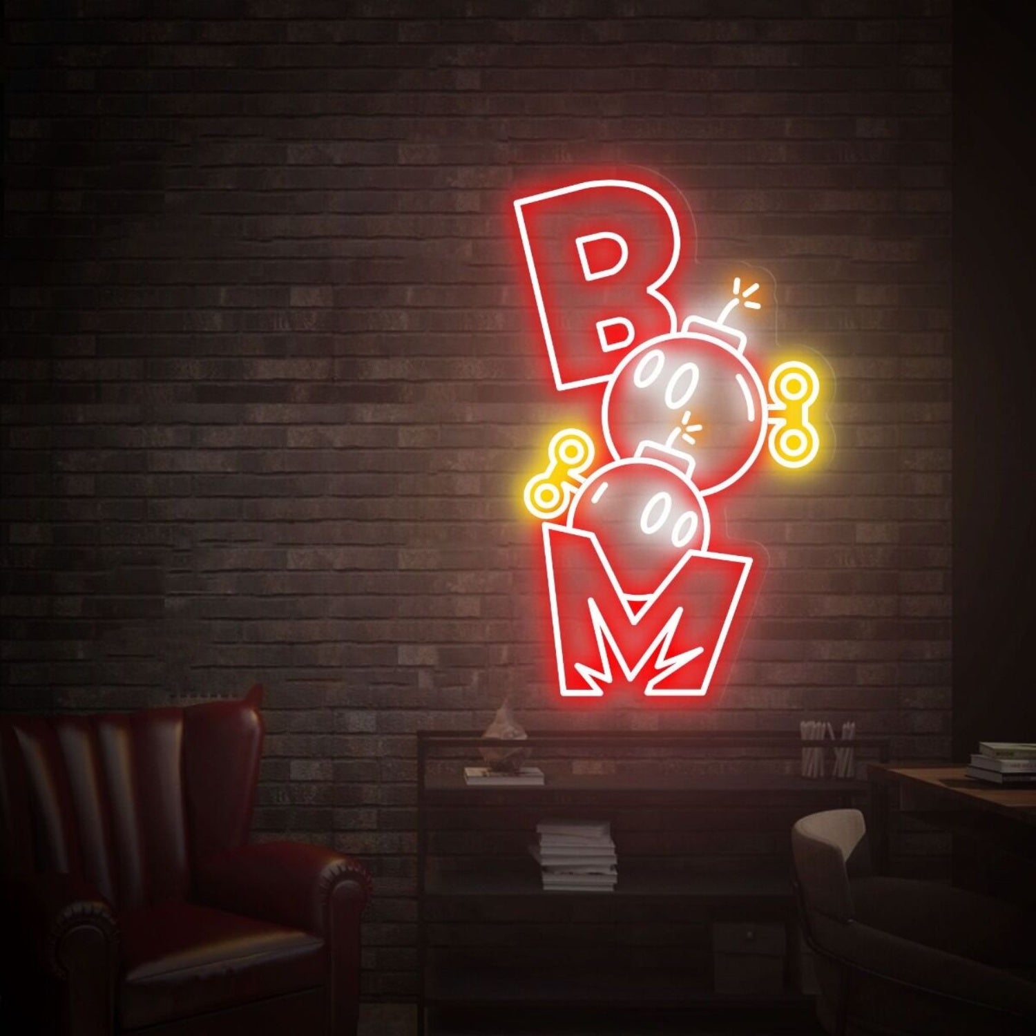 Celebrations And Spaces Boom Led Neon Sign | Shineneon