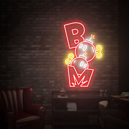 Celebrations And Spaces Boom Led Neon Sign | Shineneon