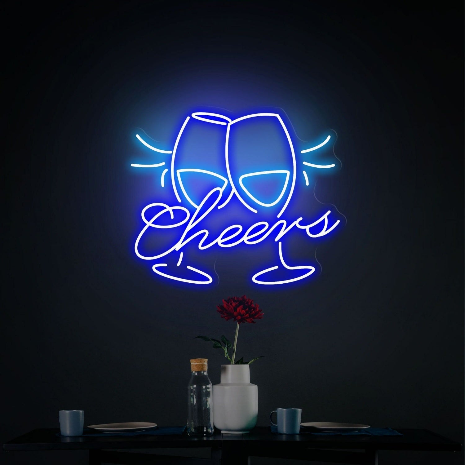 Celebrations Cheers Led Neon Sign Light Kids Rooms Decor - Shineneon
