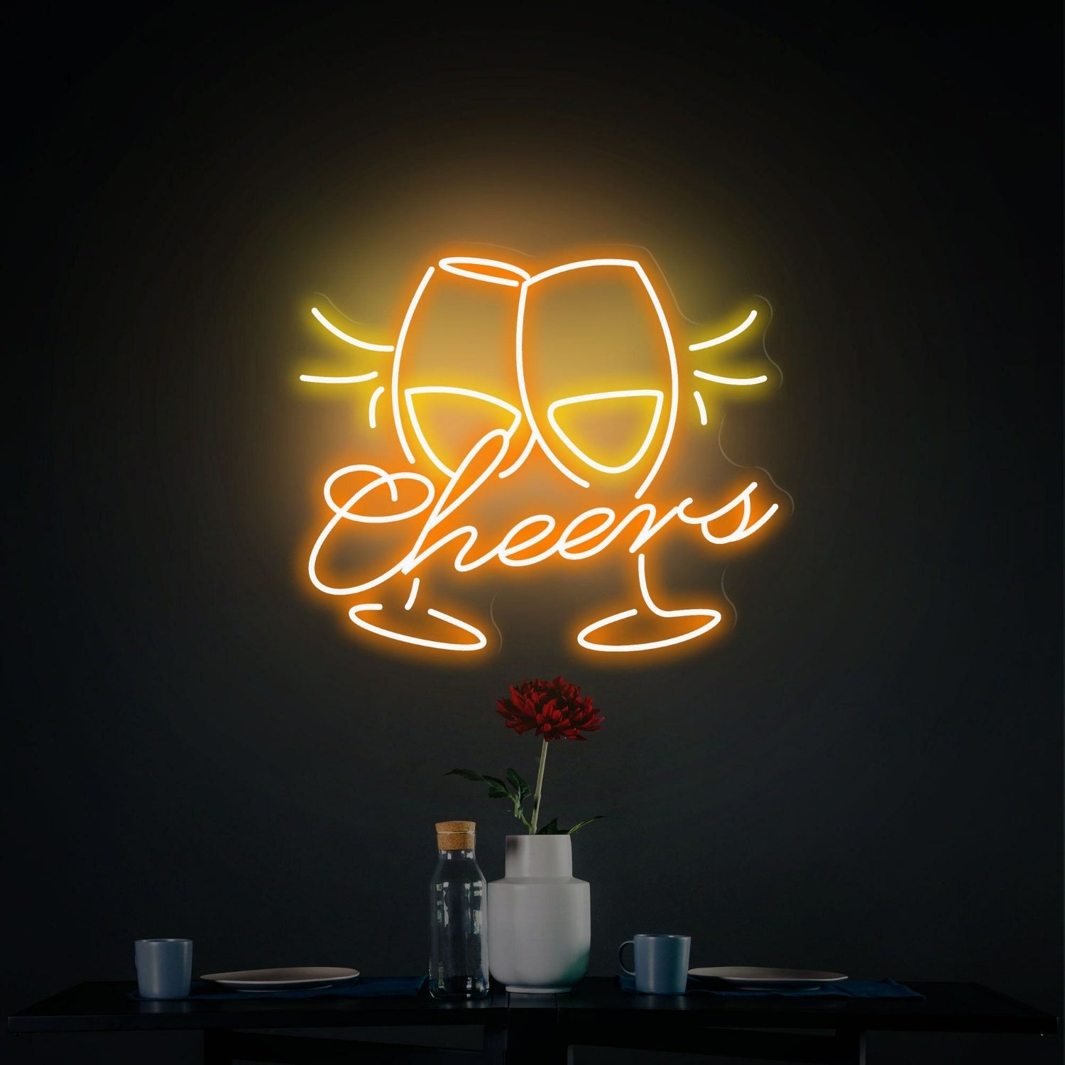Celebrations Cheers Led Neon Sign Light Kids Rooms Decor | Shineneon