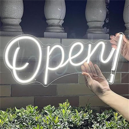 Celebrations With Open Led Decoration Led Neon Sign - Shineneon
