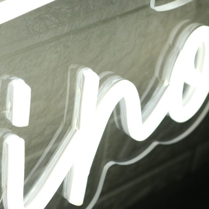 Celestino White Led Neon Sign - Shineneon