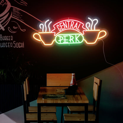 Central Perk Neon Sign For Friends Tv Show Fans | Shineneon