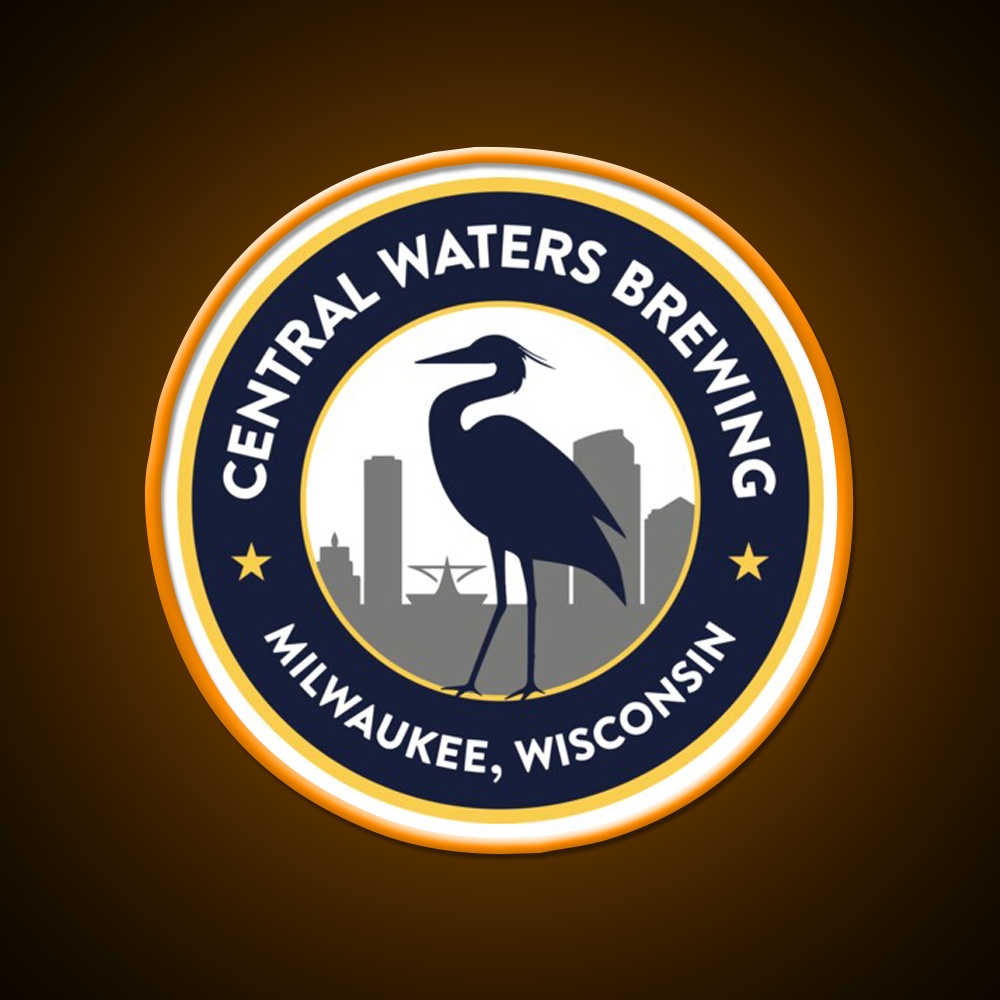 Central Waters Brewing Beer Bar Decor Led Neon Sign Rgb Color - LED neon sign view 6