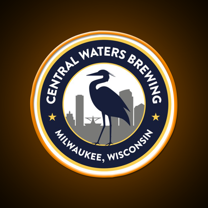 Central Waters Brewing Beer Bar Decor Led Neon Sign Rgb Color - LED neon sign view 6