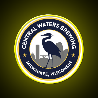 Central Waters Brewing Beer Bar Decor Led Neon Sign Rgb Color - LED neon sign view 7