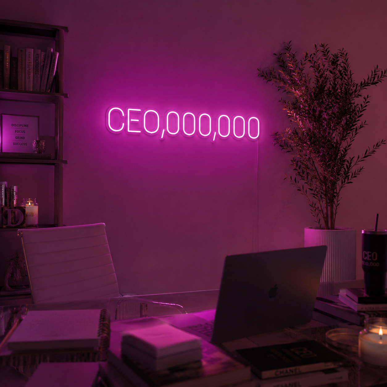 Ceo 000 000 LED Neon Sign - 02 High-Converting Product Image