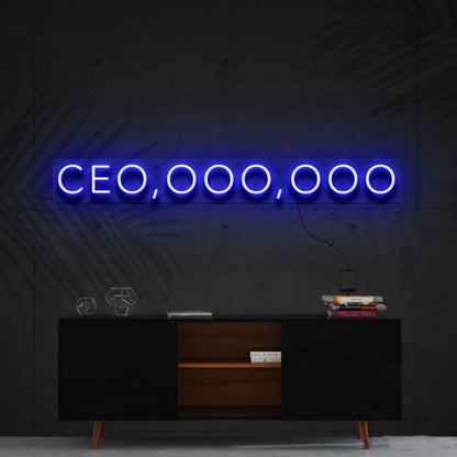 Ceo Ooo Ooo Neon Sign For Motivational And Inspirational Spaces | Shineneon
