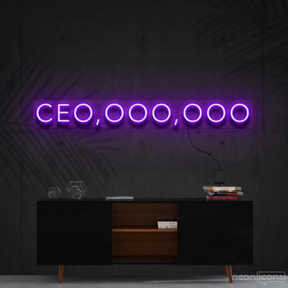 Ceo Ooo Ooo Neon Sign For Motivational And Inspirational Spaces | Shineneon
