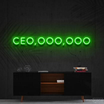 Ceo Ooo Ooo Neon Sign For Motivational And Inspirational Spaces | Shineneon