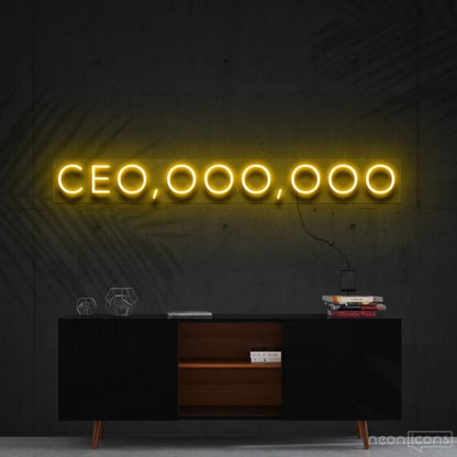 Ceo Ooo Ooo Neon Sign For Motivational And Inspirational Spaces | Shineneon