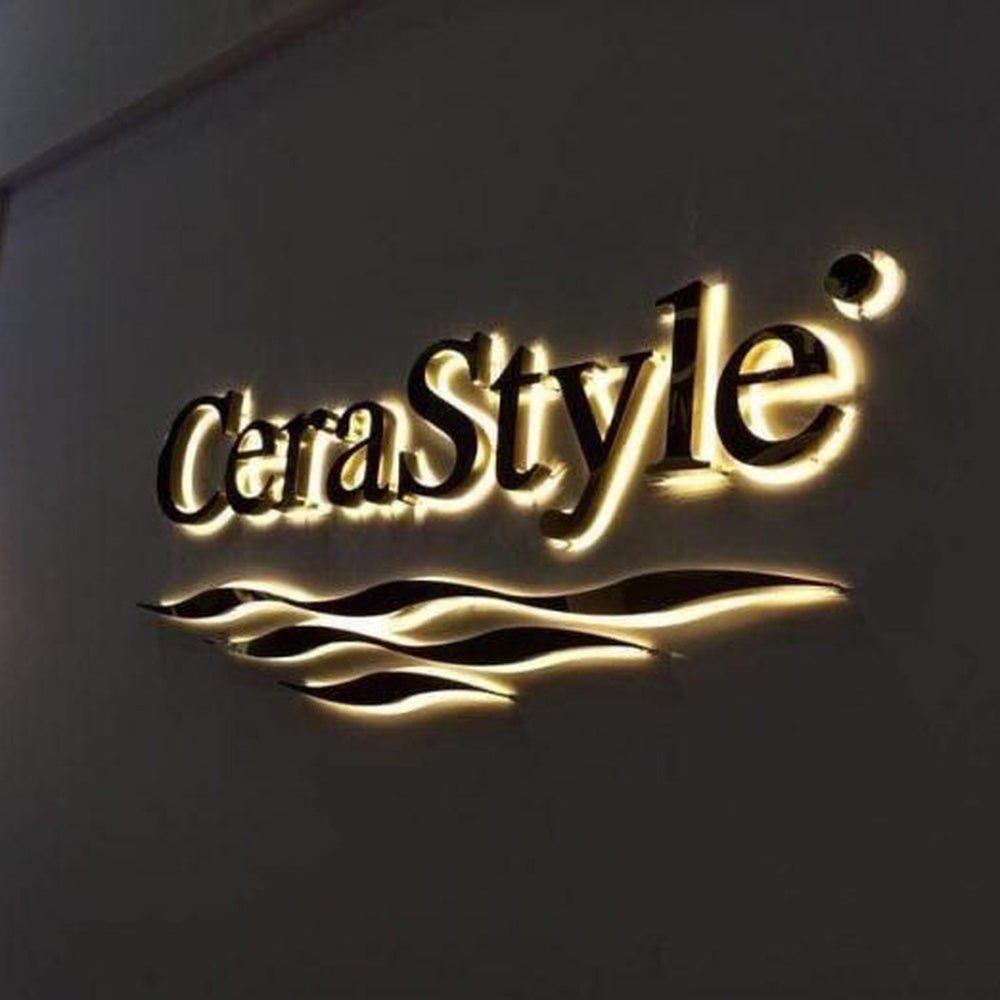 Cera Style 3D Backlit Channel Letters Led Light Sign - Shineneon