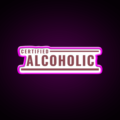Certified Alcoholic Party Drink Tequila Led Neon Sign Rgb Color - Shineneon