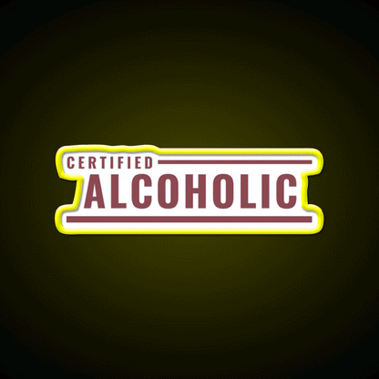 Certified Alcoholic Party Drink Tequila Led Neon Sign Rgb Color - Custom LED neon sign front view