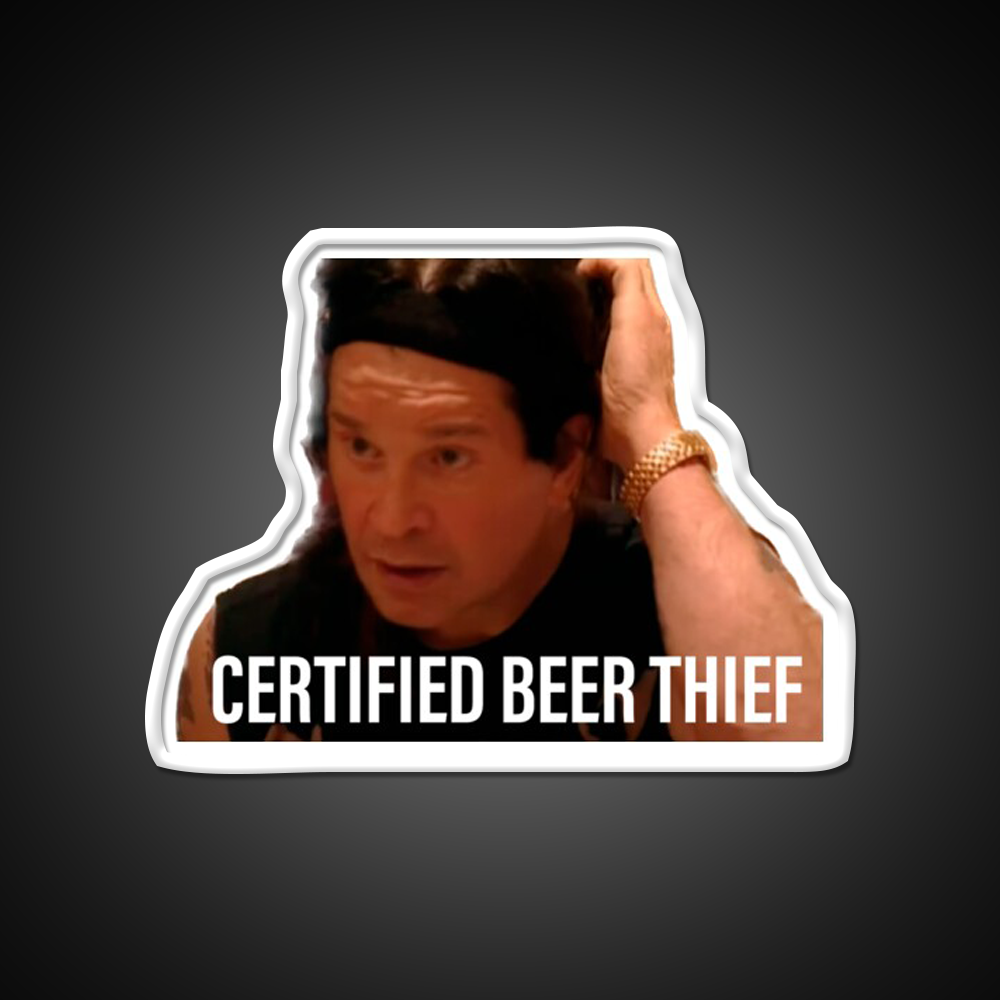 Certified Beer Thief Beer Bar Decor Led Neon Sign Rgb Color